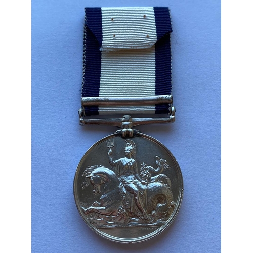 450 - A NAVAL GENERAL SERVICE MEDAL 1793-1840 WITH SYRIA CLASP. A Naval Gerenal Service Medal with Syria C... 