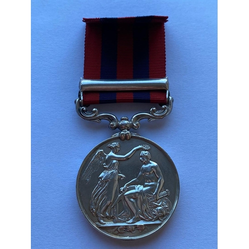 454 - AN INDIA GENERAL SERVICE MEDAL WITH PERSIA CLASP TO THE ARTILLERY. An India General Service Medal 18... 