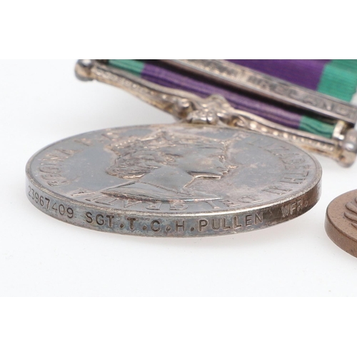 491 - A GENERAL SERVICE 1962- 2007 AND UN PAIR WITH NORTHERN IRELAND CLASP. A Queen Elizabeth II General S... 