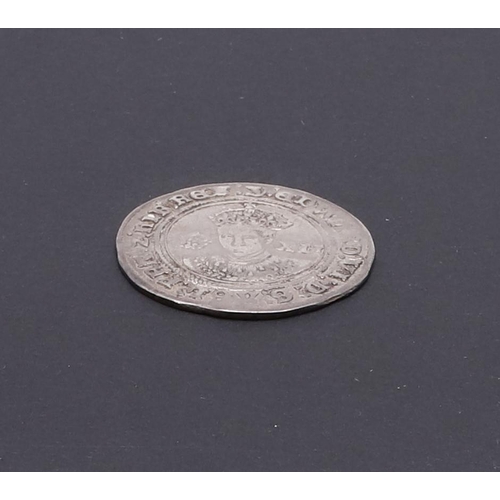 567 - AN EDWARD VI SHILLING, 1551. An Edward VI hammered silver shilling, fine issue, facing bust with ros... 