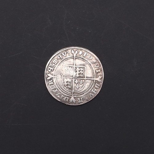 568 - AN EDWARD VI SHILLING, 1551-3. An Edward VI hammered silver shilling, fine issue, facing bust with r... 