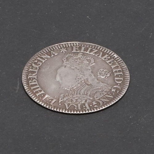 570 - AN ELIZABETH I MILLED SIXPENCE, 1562. An Elizabeth I Milled sixpence, Crowned bust r. with rose behi... 