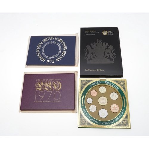 730 - A COLLECTION OF ROYAL MINT BRILLIANT UNCIRCULATED ANNUAL COIN COLLECTIONS. A collection for Royal Mi... 