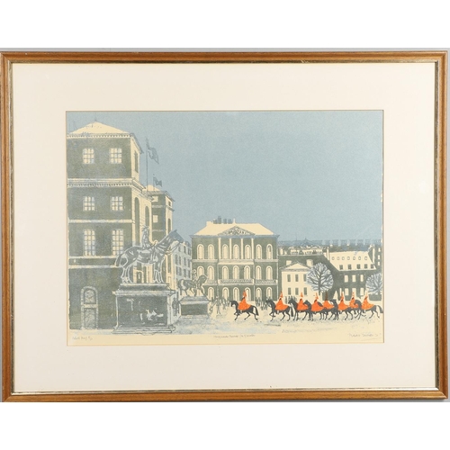 111 - ROBERT TAVENER (1920-2004). HORSEGUARDS PARADE (NO.1); HORSEGUARDS PARADE (NO.3) WINTER;. (d) Two, c... 