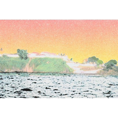 115 - PETER DOIG (B.1959). CANOE - ISLAND. (d) Screenprint, in colour, 2000, printed by Coriander Studios,... 