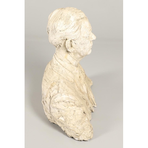 135 - FRANTA BELSKY (1921-2000). PORTRAIT BUST OF JOHN DUTTON, CHAIRMAN OF LOPEX (1980). (d) Depicted quar... 