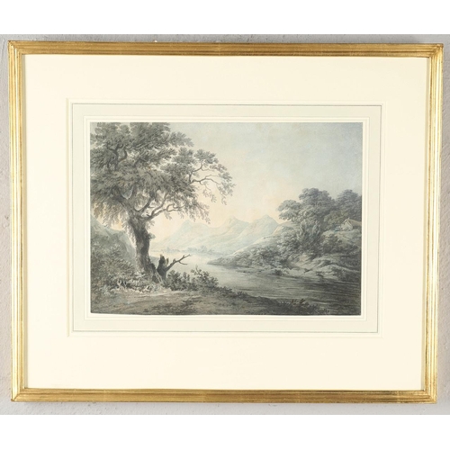 22 - JOHN GLOVER (1767-1849). COUNTRY LANDSCAPE. Signed, watercolour
25.5 x 36cm 

Provenance: London, Sp... 