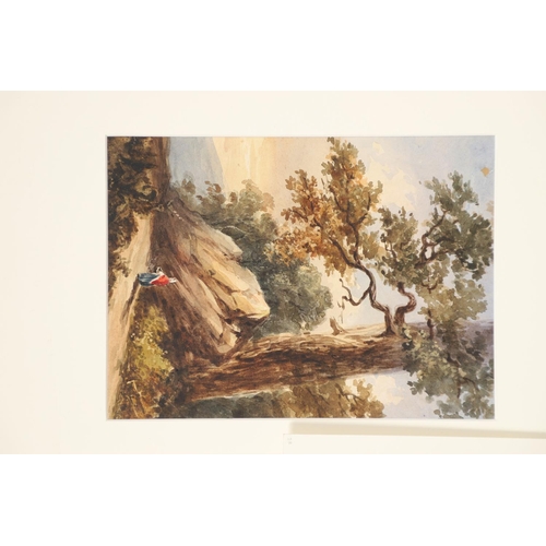 26 - A GROUP OF TWENTY LANDSCAPE WATERCOLOURS & DRAWINGS. To comprise examples by or attributed to P.S.W.... 