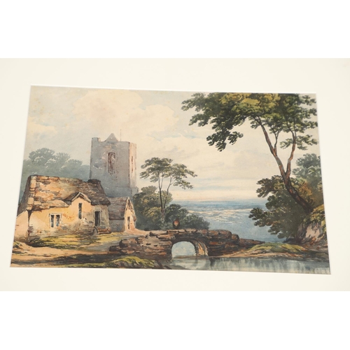 26 - A GROUP OF TWENTY LANDSCAPE WATERCOLOURS & DRAWINGS. To comprise examples by or attributed to P.S.W.... 