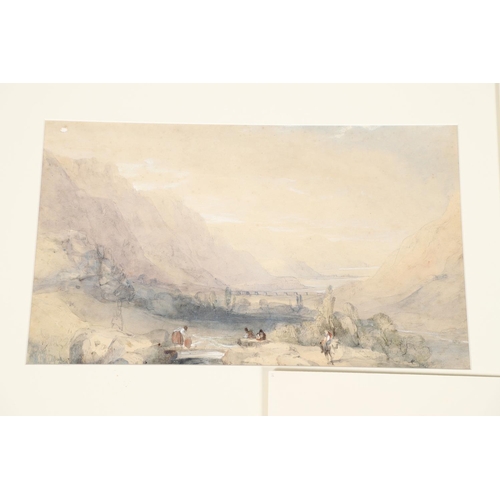 26 - A GROUP OF TWENTY LANDSCAPE WATERCOLOURS & DRAWINGS. To comprise examples by or attributed to P.S.W.... 