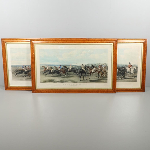 4 - JOHN FREDERICK HERRING (1795-1865). After. FORES'S NATIONAL SPORTS: RACING (PLATES 1-4). Four, aquat... 