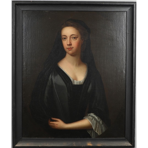 60 - SIR GODFREY KNELLER, BT. (1646-1723). His circle. PORTRAIT OF ANNE FOUNTAYNE, DAUGHTER OF THOMAS FOU... 