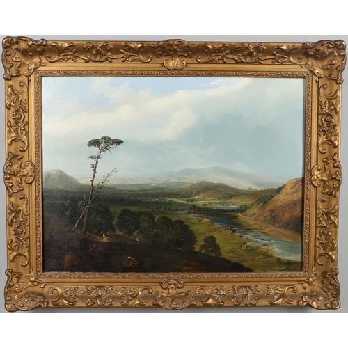 73 - HENRY SMYTH (C.1800-1873). NEAR CARMARTHEN. Inscribed with title on stretcher, oil on canvas
44.5 x ... 