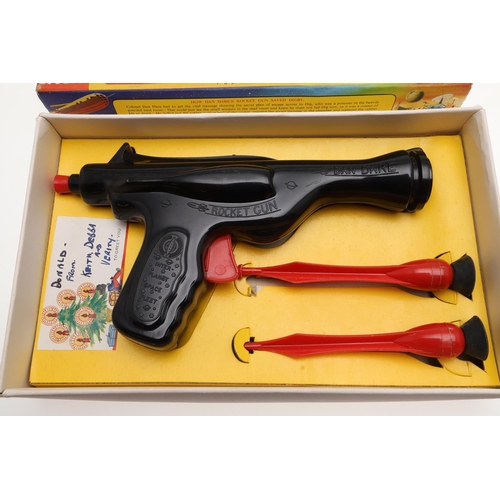 533 - DAN DARE BOXED ROCKET GUN & SPACE PILOT SUPER SONIC GUN. A boxed Merit Dan Dare Rocket Gun Safety Mo... 