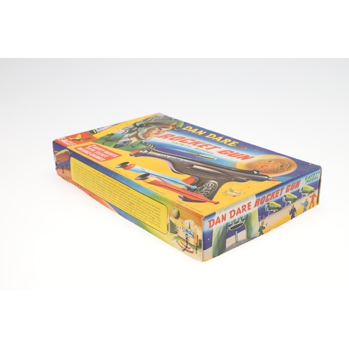 533 - DAN DARE BOXED ROCKET GUN & SPACE PILOT SUPER SONIC GUN. A boxed Merit Dan Dare Rocket Gun Safety Mo... 