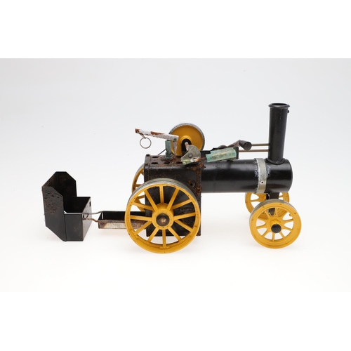 535 - MODEL STEAM ENGINES & MAMOD STEPHENSON'S ROCKET. Including a brass and copper model engine on a wood... 