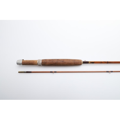 559 - HARDY ROD & OTHER FISHING RODS, & VINTAGE REELS. Including a Hardy Palakona two piece split cane rod... 