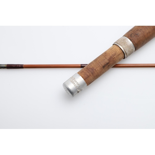 559 - HARDY ROD & OTHER FISHING RODS, & VINTAGE REELS. Including a Hardy Palakona two piece split cane rod... 