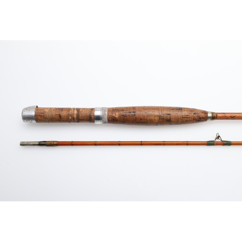 559 - HARDY ROD & OTHER FISHING RODS, & VINTAGE REELS. Including a Hardy Palakona two piece split cane rod... 