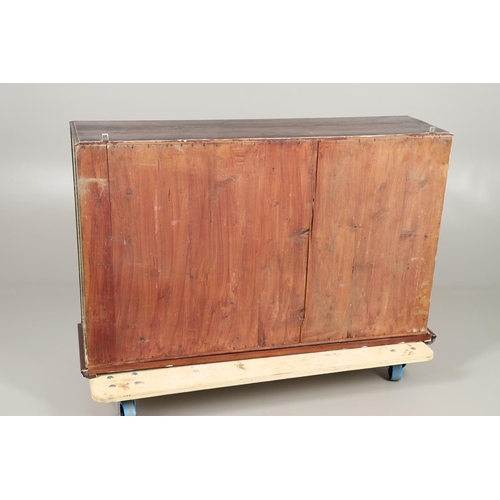 560 - TAXIDERMY - LARGE CASED DISPLAY OF PHEASANTS, BIRDS & RABBITS. A large wooden and glazed case, conta... 