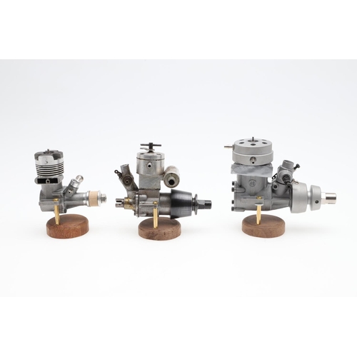 565 - AEROPLANE & MARINE MODEL ENGINES. Including a larger Aviastar 200 model engine (with a box), and SC ... 