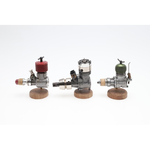 566 - AEROPLANE & MARINE MODEL ENGINES. Eight various small model engines, including Alpha 21, Frog 249 ma... 