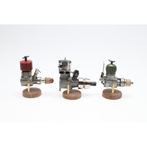 566 - AEROPLANE & MARINE MODEL ENGINES. Eight various small model engines, including Alpha 21, Frog 249 ma... 