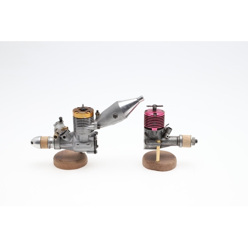 566 - AEROPLANE & MARINE MODEL ENGINES. Eight various small model engines, including Alpha 21, Frog 249 ma... 