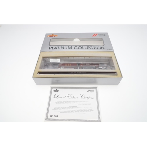 590 - BACHMANN PLATINUM COLLECTION MIDLAND COMPOUND LOCOMOTIVE - NATIONAL RAILWAY MUSEUM. A boxed 31-930NR... 