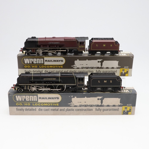 593 - WRENN BOXED 00 GAUGE LOCOMOTIVES - CITY OF LIVERPOOL & STOKE ON TRENT. Both boxed including W2242 LM... 