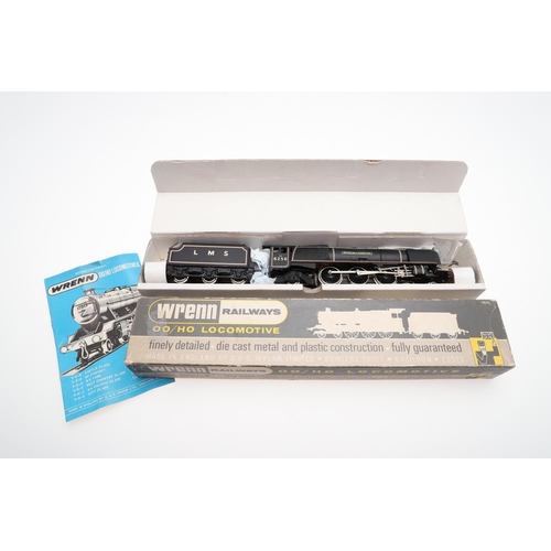 614 - WRENN BOXED 00 GAUGE LOCOMOTIVE - SIR WILLIAM STANIER. W2227/A 4-6-2 8P Black Princess Class 'Sir Wi... 