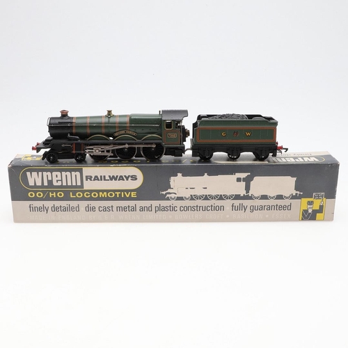 615 - WRENN BOXED LOCOMOTIVES - DEVIZES CASTLE. Two boxed W2222 4-6-0 Castle Class locomotives 'Devizes Ca... 