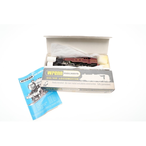 621 - WRENN BOXED 00 GAUGE LOCOMOTIVES - LMS. Two boxed W2219 LMS 2679 tank locomotives, also with a boxed... 