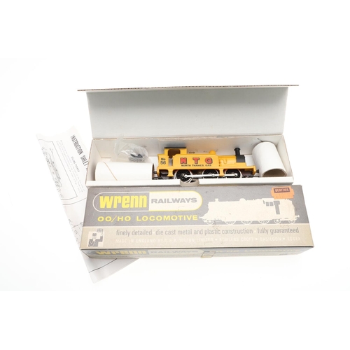 625 - WRENN BOXED LOCOMOTIVES - NORTH THAMES GAS & DUNLOP. Including W2202 North Thames Gas in yellow live... 