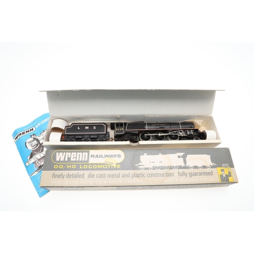 629 - WRENN BOXED 00 GAUGE LOCOMOTIVES INCLUDING DUCHESS OF HAMILTON. Including W2224A BR black freight lo... 