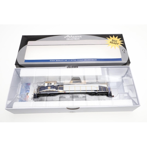 635 - BOXED ATHEARN HO GAUGE AMERICAN LOCOMOTIVES. Including 99472 Rocky Montaineer, and 85101 Napa Valley... 