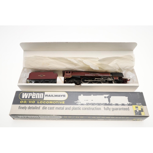 638 - WRENN 00 GAUGE LOCOMOTIVES. Including W2224 48109 locomotive, W2213 Peregrine 4903, and W2226 City o... 