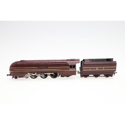 639 - WRENN 00 GAUGE LOCOMOTIVE - KING GEORGE VI. A Wrenn King George VI 6244 LMS locomotive and tender, n... 