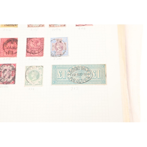 648 - GREAT BRITAIN STAMP ALBUM - QUEEN VICTORIA TO QUEEN ELIZABETH II. An interesting well laid out album... 