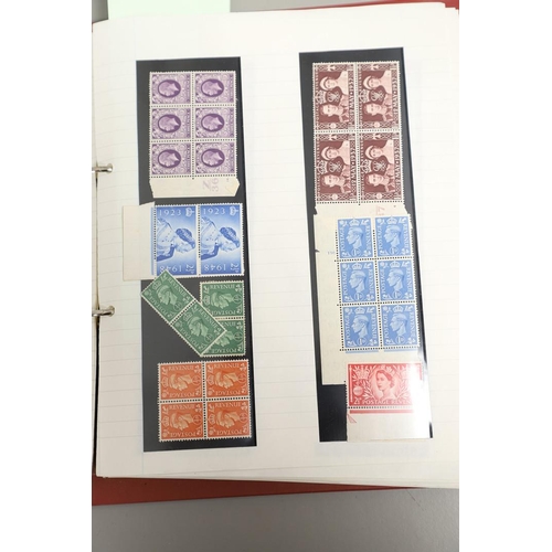 650 - LARGE GREAT BRITAIN STAMP COLLECTION. A large collection of 14 albums with used and mint stamps from... 