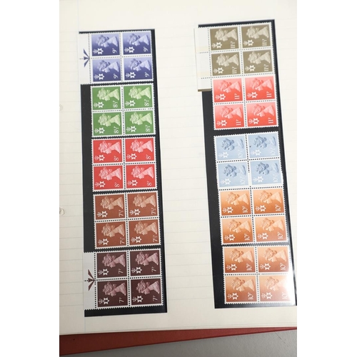 650 - LARGE GREAT BRITAIN STAMP COLLECTION. A large collection of 14 albums with used and mint stamps from... 