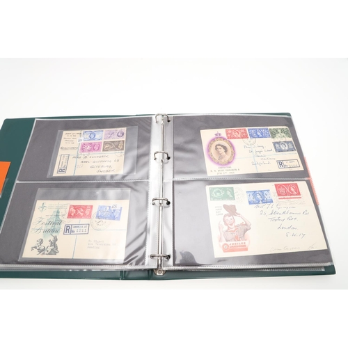 651 - LARGE COLLECTION OF FIRST DAY COVERS - EARLY & MODERN EXAMPLES. A large collection of 11 albums of F... 