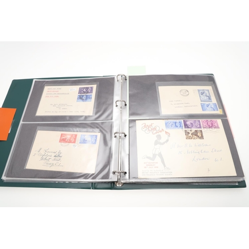 651 - LARGE COLLECTION OF FIRST DAY COVERS - EARLY & MODERN EXAMPLES. A large collection of 11 albums of F... 