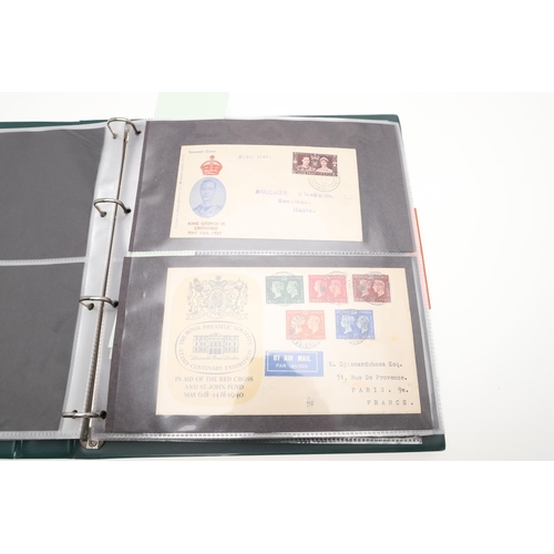 651 - LARGE COLLECTION OF FIRST DAY COVERS - EARLY & MODERN EXAMPLES. A large collection of 11 albums of F... 