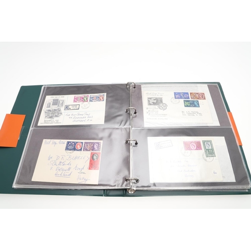 651 - LARGE COLLECTION OF FIRST DAY COVERS - EARLY & MODERN EXAMPLES. A large collection of 11 albums of F... 