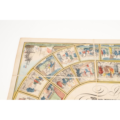 653 - THE ROYAL GAME OF BRITISH SOVEREIGNS, AN EARLY 19TH CENTURY TABLE OR BOARD GAME. 'The Royal Game of ... 