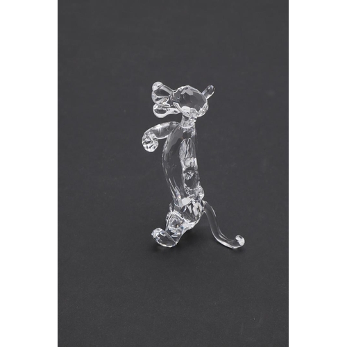 684 - SWAROVSKI GLASS - DISNEY BOXED FIGURES 'GOOFY & TIGGER'. Including a glass figure of Goofy (14.5cms ... 