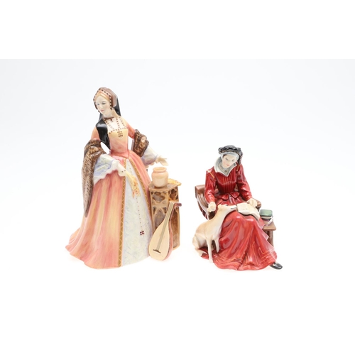 702 - ROYAL DOULTON LIMITED EDITION PART SET OF HENRY VIII AND HIS EIGHT WIVES. Comprising Henry VIII (HN3... 