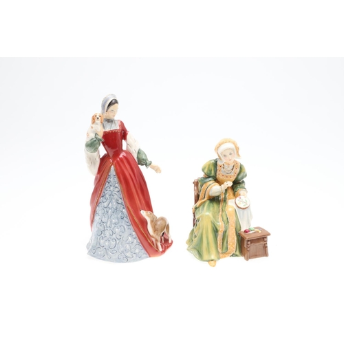 702 - ROYAL DOULTON LIMITED EDITION PART SET OF HENRY VIII AND HIS EIGHT WIVES. Comprising Henry VIII (HN3... 