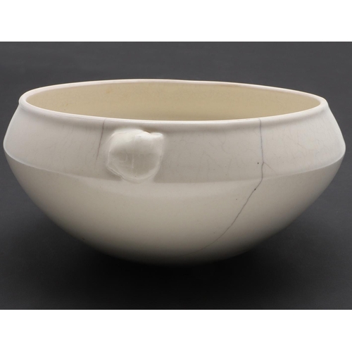 703 - EDMUND DE WAAL (B 1964) - LARGE PORCELAIN BOWL. (d) An early large porcelain bowl of tapering form, ... 